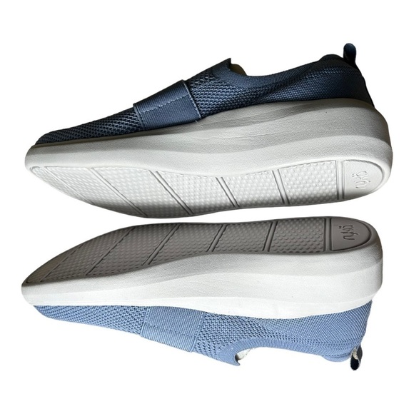 Ryka Astrid Knit Slip-On Sneaker (in tempst blue) - Picture 6 of 13